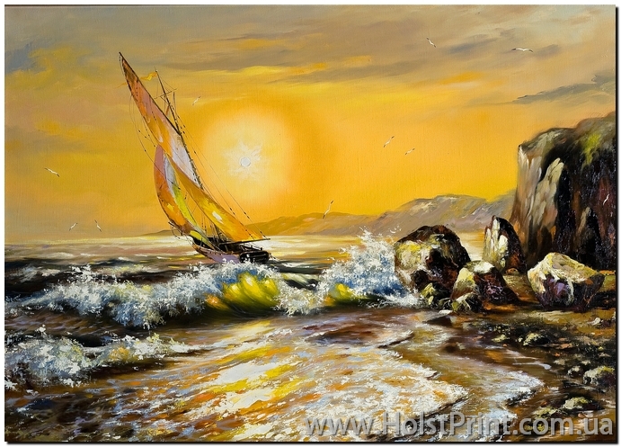 Картины море, Морской пейзаж, ART: MOR888001